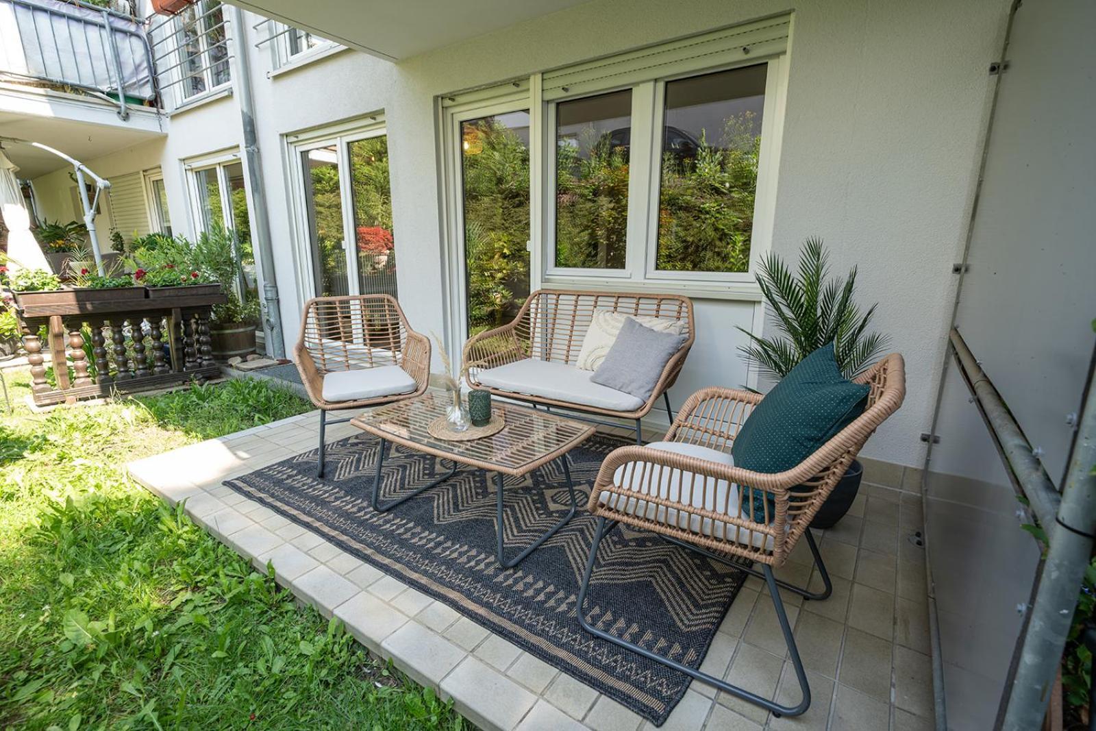 Benville Pirna - Modern - Familie - Terrasse Exteriér fotografie